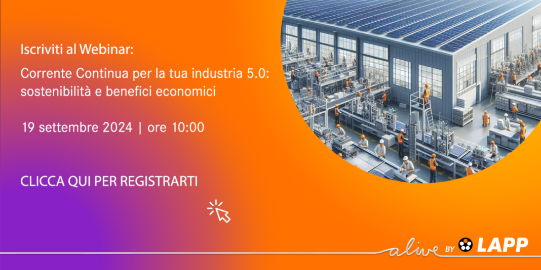 Corrente Continua webinar lapp